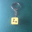 [R644] Porte-clé lettre scrabble lettre Z