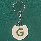 [R670] Porte-clé lettre verte G