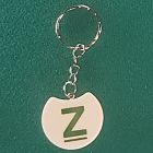 [R685] Porte-clé lettre verte Z
