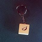 [R692] Porte-clé lettre cursive S