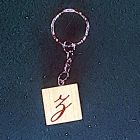 [R697] Porte-clé lettre cursive Z